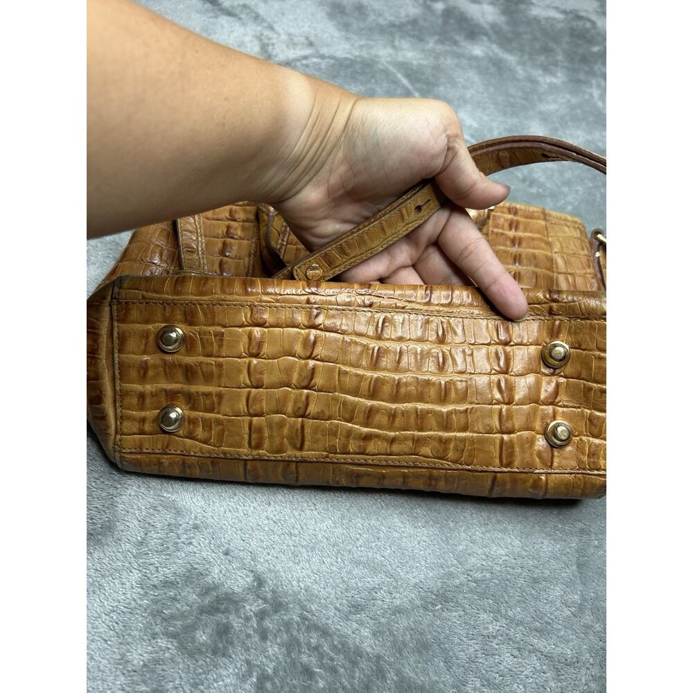 Brahmin Mini Arno Whiskey La Scala Shoulder Cross Body Bag - Picture 11 of 16